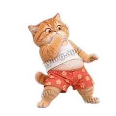 哎哟喂 - 拽拽橘猫表情