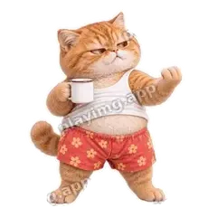 说重点 - 拽拽橘猫表情