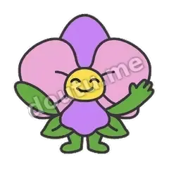 不客气 - 傲气小兰花表情