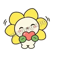 辛苦啦 - 困困小花表情