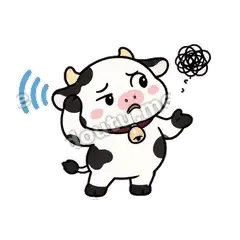 听不懂 - 小奶牛表情