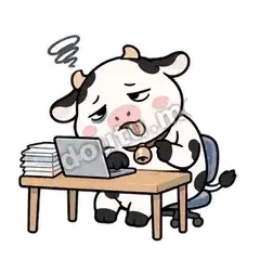 牛马本马 - 小奶牛表情