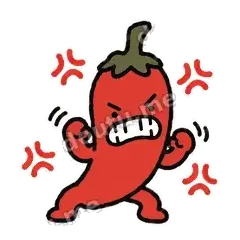 咬牙 - 暴躁小辣椒表情