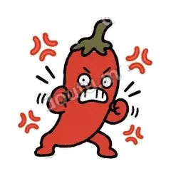 我要打人 - 暴躁小辣椒表情