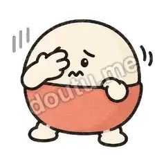 我不敢看 - 盼盼小扭蛋表情