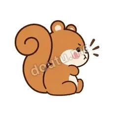 生闷果气 - 戏多小松鼠表情