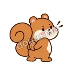 小气一会 - 戏多小松鼠表情