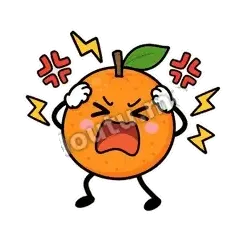 抓狂 - 橘子雷达第二弹表情