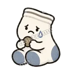 我太难了 - 穷穷小袜子表情