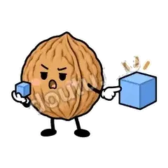 别光看眼前 - 核桃想想表情