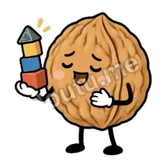 不用想完美 - 核桃想想表情