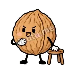 我决定留下 - 核桃想想表情