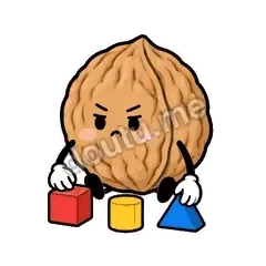 这事分开想 - 核桃想想表情