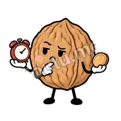 值不值再说 - 核桃想想表情