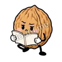 我再查一遍 - 核桃想想表情