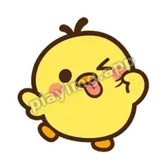 小鸡调皮 - 边框慌慌鸡表情