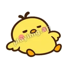 小鸡摆烂 - 边框慌慌鸡表情