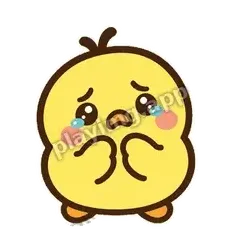 小鸡委屈 - 边框慌慌鸡表情