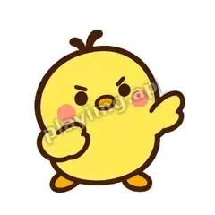 小鸡自信 - 边框慌慌鸡表情