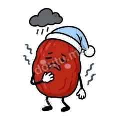 好难受 - 红枣困困第二弹表情