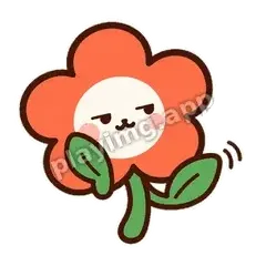 橘花敷衍 - 边框爽爽橘花表情