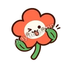 橘花调皮 - 边框爽爽橘花表情