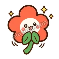 橘花期待 - 边框爽爽橘花表情