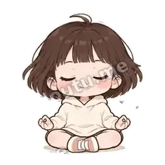 冷静 - 奶茶少女表情