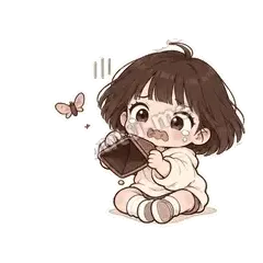 钱包空了 - 奶茶少女表情