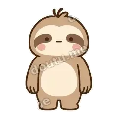 面无表情 - 慢半拍树懒第二弹表情