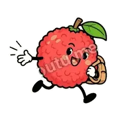 不荔不弃 - 荔枝走走表情