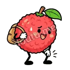 想去又怕累 - 荔枝走走表情