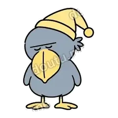 睡了 - 盯人鲸头鹳表情