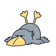 栽了 - 盯人鲸头鹳表情