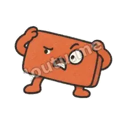 你是不是傻 - 嘴欠小板砖表情