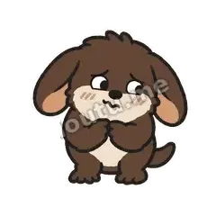 缩回去獾 - 吵完小袋獾表情