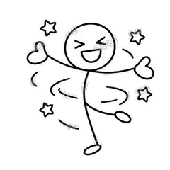 转圈圈 - 线条小人第二弹表情