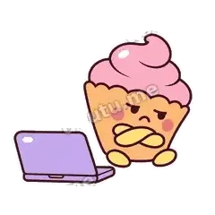 我不想干了 - 蛋糕绵绵表情