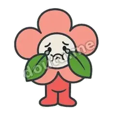 好委屈 - 利落小梅花表情