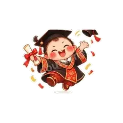 毕业快乐 - 节日祝福表情