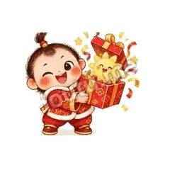 元旦快乐 - 节日祝福表情