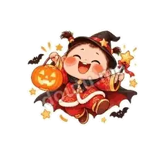万圣节快乐 - 节日祝福表情