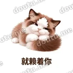 就赖着你 - 傲娇布偶表情