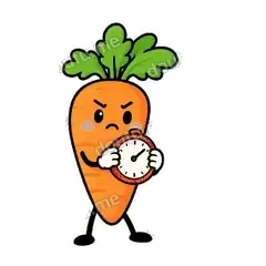 约好到点走 - 萝卜直直表情