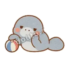 想玩又嫌累 - 慢吞小海牛表情