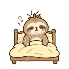 刚醒 - 慢半拍树懒表情