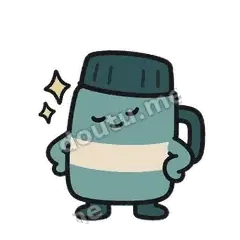 我还行 - 盖紧保温杯表情