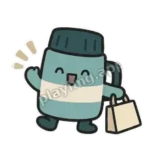 逛街吗 - 盖紧保温杯表情