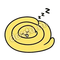 困成一盘 - 打结小蛇表情