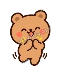 替你开心 - 边框暖暖熊表情